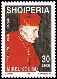 Colnect-648-996-Mikel-Koliqi-1900-1997-Albanian-Roman-Catholic-cardinal.jpg