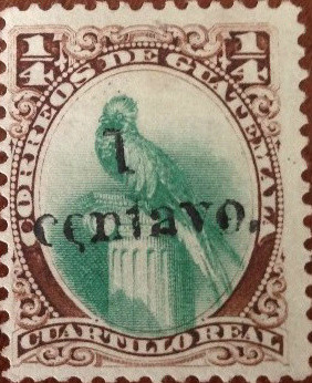 Colnect-3011-205-Quetzal-Pharomachrus-mocinno----Overprinted.jpg