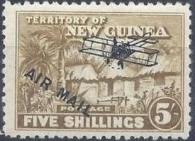 Colnect-2541-524-Native-huts-and-palm-trees---overprinted.jpg