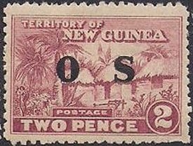 Colnect-2543-118-Native-huts-and-palm-trees---overprinted.jpg