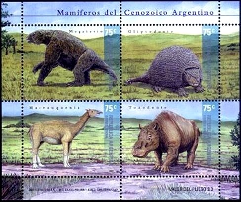 Colnect-2736-318-Cenozoic-Mammals.jpg