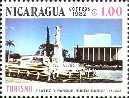 Colnect-6141-209-Ruben-Dario-Theater-and-park.jpg