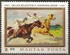 Colnect-586-512--quot-Jockey-landing-quot--by-Celesztin-Pallya.jpg