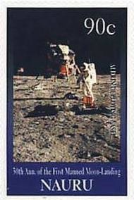 Colnect-1213-449-Edwin-Aldrin-taking-Soil-Samples.jpg