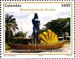 Colnect-1701-524-Princess-Inirida-Monument.jpg