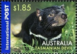 Colnect-420-433-Tasmanian-Devil-Sarcophilus-harrisii.jpg