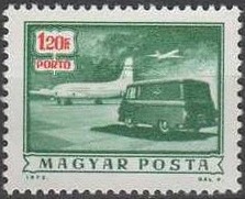 Colnect-650-716-Postage-due---Mail-plane-and-truck.jpg