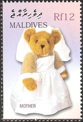 Colnect-961-910-Centenary-of-the-Teddy-Bear---Mother.jpg