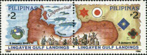 Colnect-2989-333-World-War-II-Lingayen-Gulf-Landings---50th-anniv.jpg