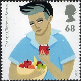 Colnect-449-157-Teenage-Boy-Eating-Apple.jpg