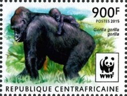 Colnect-4809-670-Western-lowland-gorilla-Gorilla-Gorilla-Gorilla.jpg