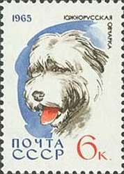 Colnect-885-187-South-Russian-Sheepdog-Canis-lupus-familiaris.jpg