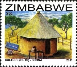 Colnect-1621-943-Huts-of-Zimbabwe.jpg