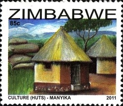 Colnect-1621-945-Huts-of-Zimbabwe.jpg