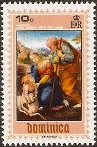 Colnect-1480-287-Holy-Family-with-Lamb-by-Raphael.jpg