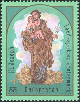 Colnect-1989-298-Patron-Saint-of-Styria---St-Joseph.jpg