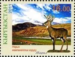 Colnect-1535-297-Naryn-Altai-Wapiti-Cervus-canadensis-sibiricus.jpg