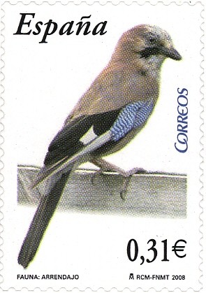 Colnect-577-126-Eurasian-Jay-Garrulus-glandarius.jpg