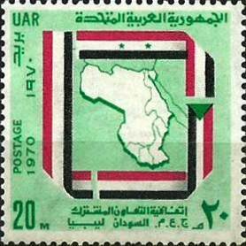 Colnect-1319-619-Map---Flags-of-UAR-Lybia-Sudan.jpg