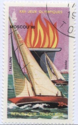 Colnect-1346-492-Olympic-Flame-Lake-Placid-80-emblem-Yachting.jpg