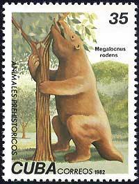 Colnect-671-175-Great-Sloth-Megalocnus-rodens.jpg