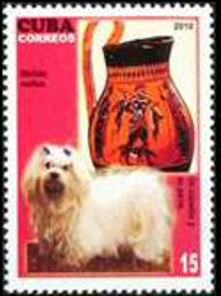 Colnect-2861-489-Maltese-Dog-Canis-lupus-familiaris-Ancient-Greek-Jug.jpg