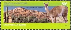 Colnect-1248-067-Los-Cardones-National-Park---Guanaco-Lama-guanicoe-.jpg