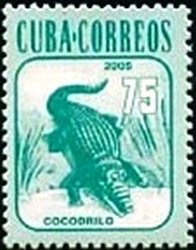 Colnect-2523-625-Cuban-Crocodile-Crocodylus-rhombifer.jpg