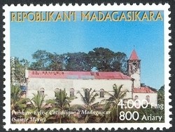 Colnect-1458-367-First-Catholic-Church-in-Madagascar.jpg