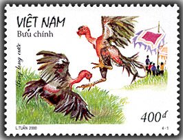 Colnect-1659-549-Double-Kick-Rooster-Gallus-gallus-domesticus.jpg