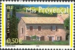 Colnect-5429-364-Provencal-farmhouse.jpg