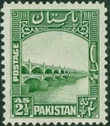 Colnect-621-397-Lloyd-Barrage-now-Sukkur-Barrage.jpg