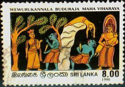 Colnect-2524-034-Paintings-in-Wewurukannala-Buduraja-Maha-Viharaya.jpg