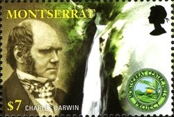 Colnect-1524-048-Charles-Darwin-Emblem-and-Waterfall.jpg