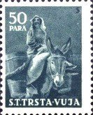 Colnect-1957-205-Donkey-Equus-asinus-asinus-with-Female-Rider.jpg