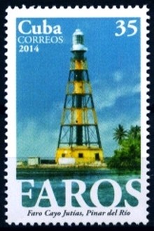 Colnect-2859-610-Cayo-Jutias-Lighthouse-Pinar-del-Rio.jpg