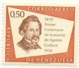 Colnect-342-504-Centenary-of-the-death-of-Agustin-Codazzi.jpg