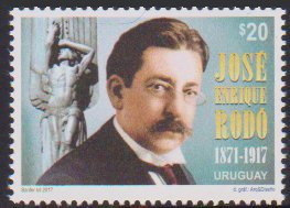 Colnect-4474-001-Centenary-of-Death-of-Jose-Enrique-Rodo-Sculptor.jpg