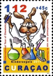 Colnect-1629-070-Professor-Rabbit-Experimenting-with-Chemicals.jpg