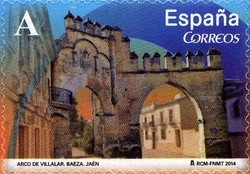 Colnect-2130-498-Gate-of-Ja-eacute-n-and-Villalar-Arch-Baeza.jpg