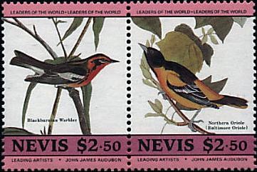 Colnect-1646-387-Blackburnian-Warbler-and-Baltimore-Oriole.jpg