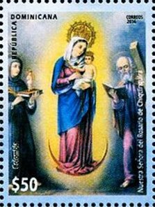 Colnect-6012-031-Colombia--Our-Lady-of-the-Rosary-of-Chiquinquir%C3%A1.jpg