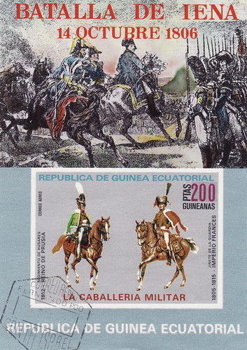 Colnect-1210-824-Prussian-Hussar-1812-and-French-Guardsman-1805.jpg