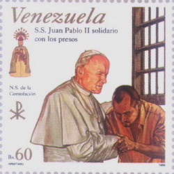 Colnect-405-504-Pope-and-Man-in-prison.jpg