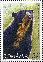 Colnect-761-994-Spectacled-Bear-Tremarctos-ornatus.jpg