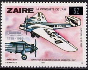 Colnect-1129-661-CD-942-La-Conqu-egrave-te-de-l--air-new-value-and-silver-overprint.jpg