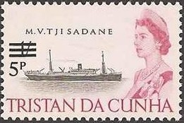 Colnect-1772-094-Surcharged-Dutch-ship-Tjisadane-1961.jpg