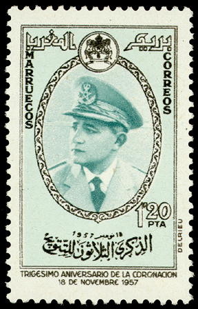 Colnect-1675-234-XXX-anniversary-of-the-coronation-of-Mohamed-V.jpg