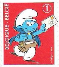 Colnect-576-023-The-Smurfs-Selfadh---Postman-Smurf.jpg