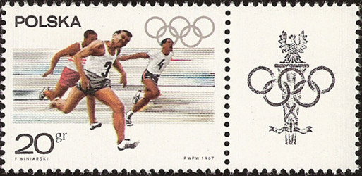 Colnect-1095-817-Men--s-100-meter-race.jpg